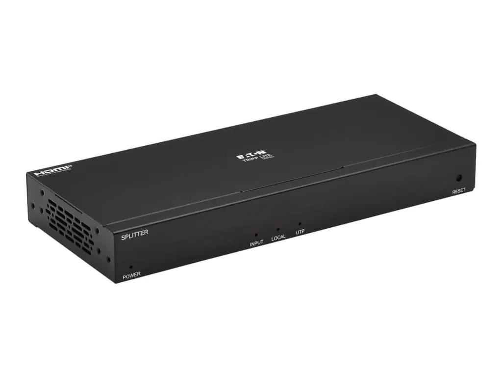 Tripp Eaton Tripp Lite Series HDMI over Cat6 Splitter - 4-Port 4K 60 Hz, HDR, 4:4:4, PoC, HDCP 2.2, 230 ft. (70.1 m) B127A-004-BH