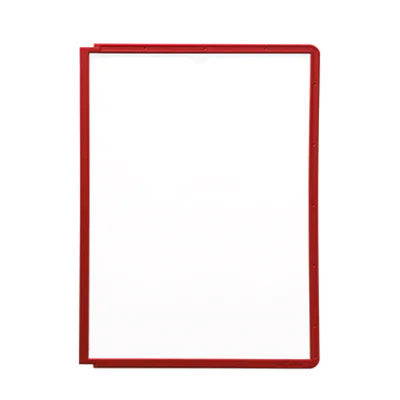 DURABLE Sichttafel SHERPA Panel 560603 DIN A4 PP rot