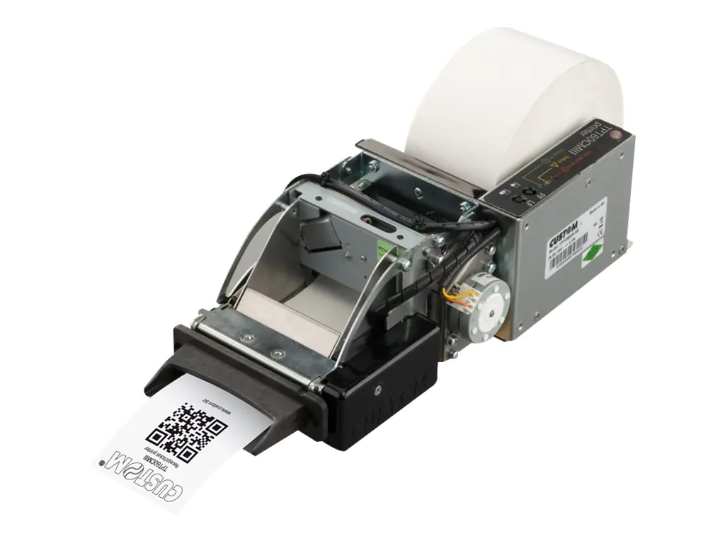 Custom TPTCM60III - Belegdrucker - Thermodirekt - 6 cm Rolle - 203 dpi - bis zu 140 mm/Sek. - USB, RS232 - Cutter