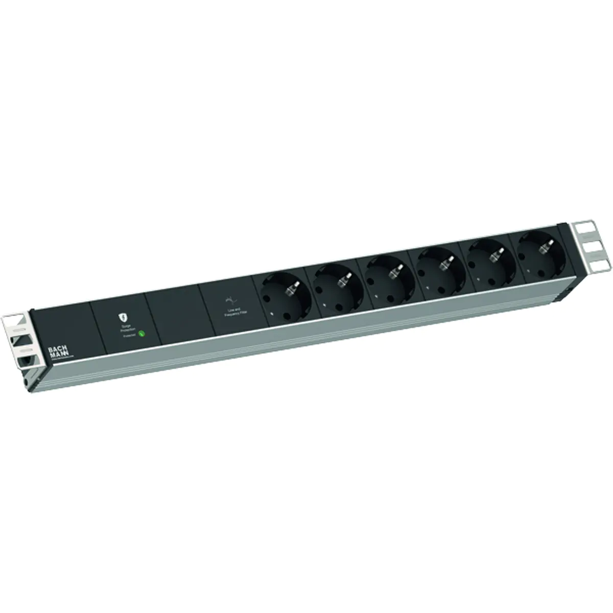 Bachmann 19" 1HE VM 6xCEE7/3800.39331xGVS-Plus 2 0m CEE7/7" Bachmann 19" 1HE VM 6xCEE7/3800.39331xGVS-Plus 2 0m CEE7/7"