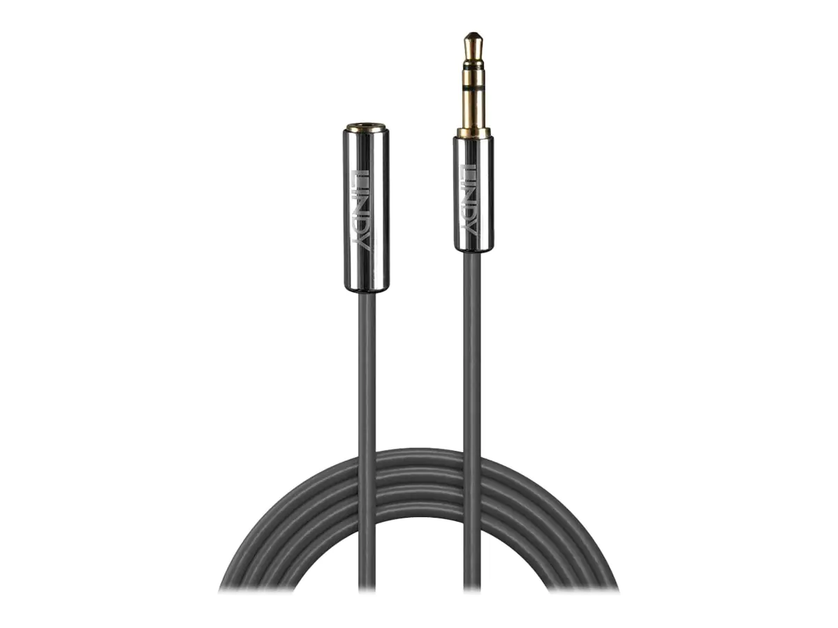 LINDY 5m 3,5mm Audiokabel Cromo Line 35330
