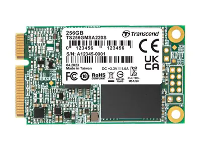 Transcend 220S - SSD - 128 GB - intern - mSATA - SATA 6Gb/s