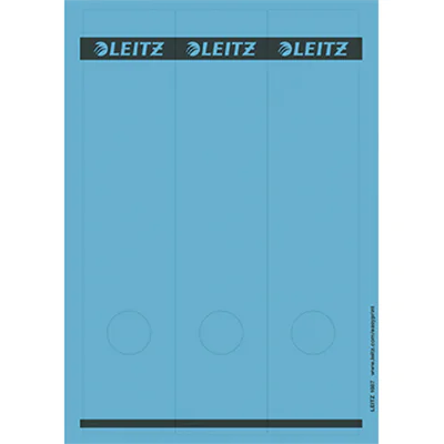 Leitz Ordneretikett 16870035 lang/breit Papier blau 75 St./Pack. Leitz Ordneretikett 16870035 lang/breit Papier blau 75 St./Pack.