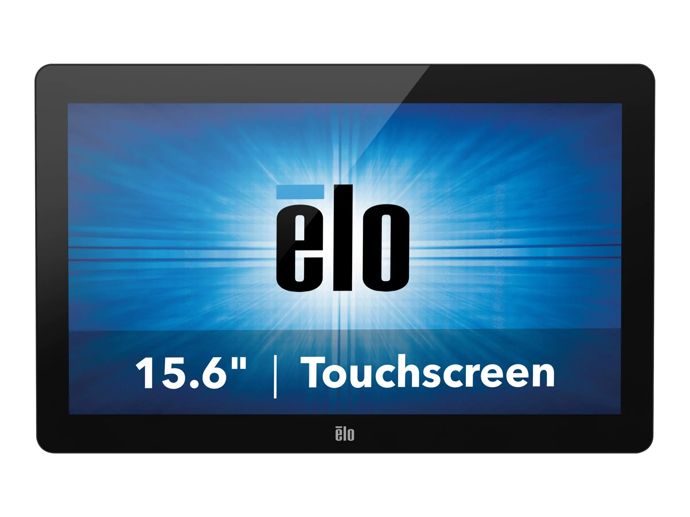 Elo 1502L - M-Series - LED-Monitor - 39.6 cm (15.6") - Touchscreen - 1366 x 768 720p @ 60 Hz - 220 cd/m² - 600:1 - 10 ms - HDMI, VGA - Lautsprecher - Schwarz