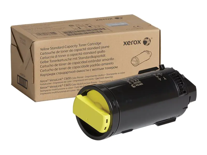 Xerox VersaLink C605 - Gelb - Original - Tonerpatrone - für VersaLink C600, C605 Xerox VersaLink C605 - Gelb - Original - Tonerpatrone - für VersaLink C600, C605