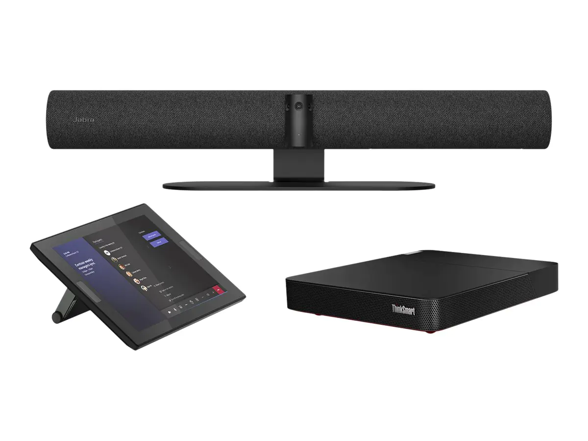 Jabra PanaCast 50 Room System - Kit für Videokonferenzen (PanaCast 50, Lenovo ThinkSmart Core, Lenovo ThinkSmart Controller) - mit 3 Jahre Lenovo Premier Support - Certified for Microsoft Teams Rooms