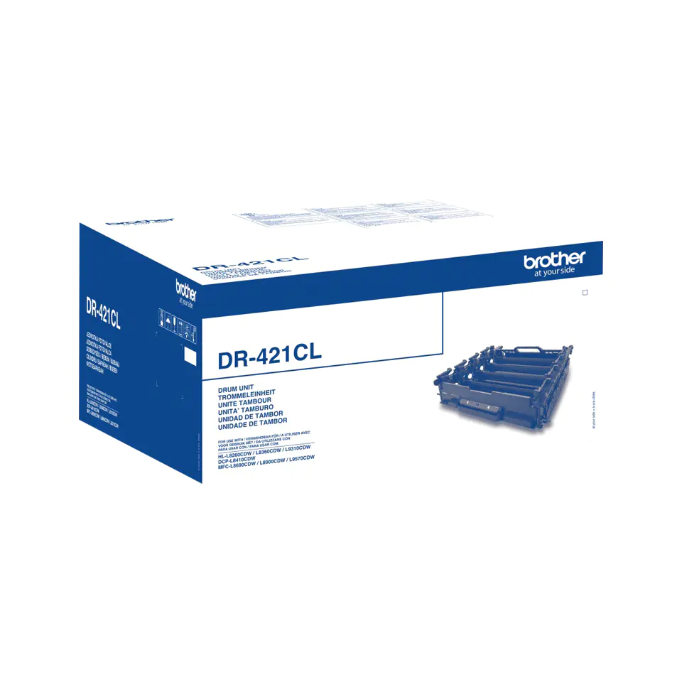 Brother DR421CL - Original - Trommeleinheit - für Brother DCP-L8410, HL-L8260, HL-L8360, HL-L9300, HL-L9310, MFC-L9570 Brother DR421CL - Original - Trommeleinheit - für Brother DCP-L8410, HL-L8260, HL-L8360, HL-L9300, HL-L9310, MFC-L9570
