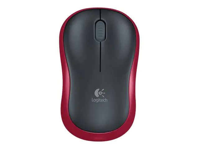 Logitech M185 - Maus - optisch - kabellos - 2.4 GHz - kabelloser Empfänger (USB) 910-002240