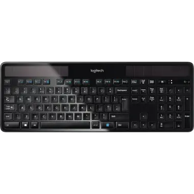 Logitech Wireless Solar K750 - Tastatur - kabellos - 2.4 GHz - Deutsch