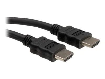 Roline HDMI High Speed Cable with Ethernet - HDMI-Kabel mit Ethernet - HDMI männlich zu HDMI männlich - 7.5 m - abgeschirmt - Schwarz Roline HDMI High Speed Cable with Ethernet - HDMI-Kabel mit Ethernet - HDMI männlich zu HDMI männlich - 7.5 m - abgeschirmt - Schwarz