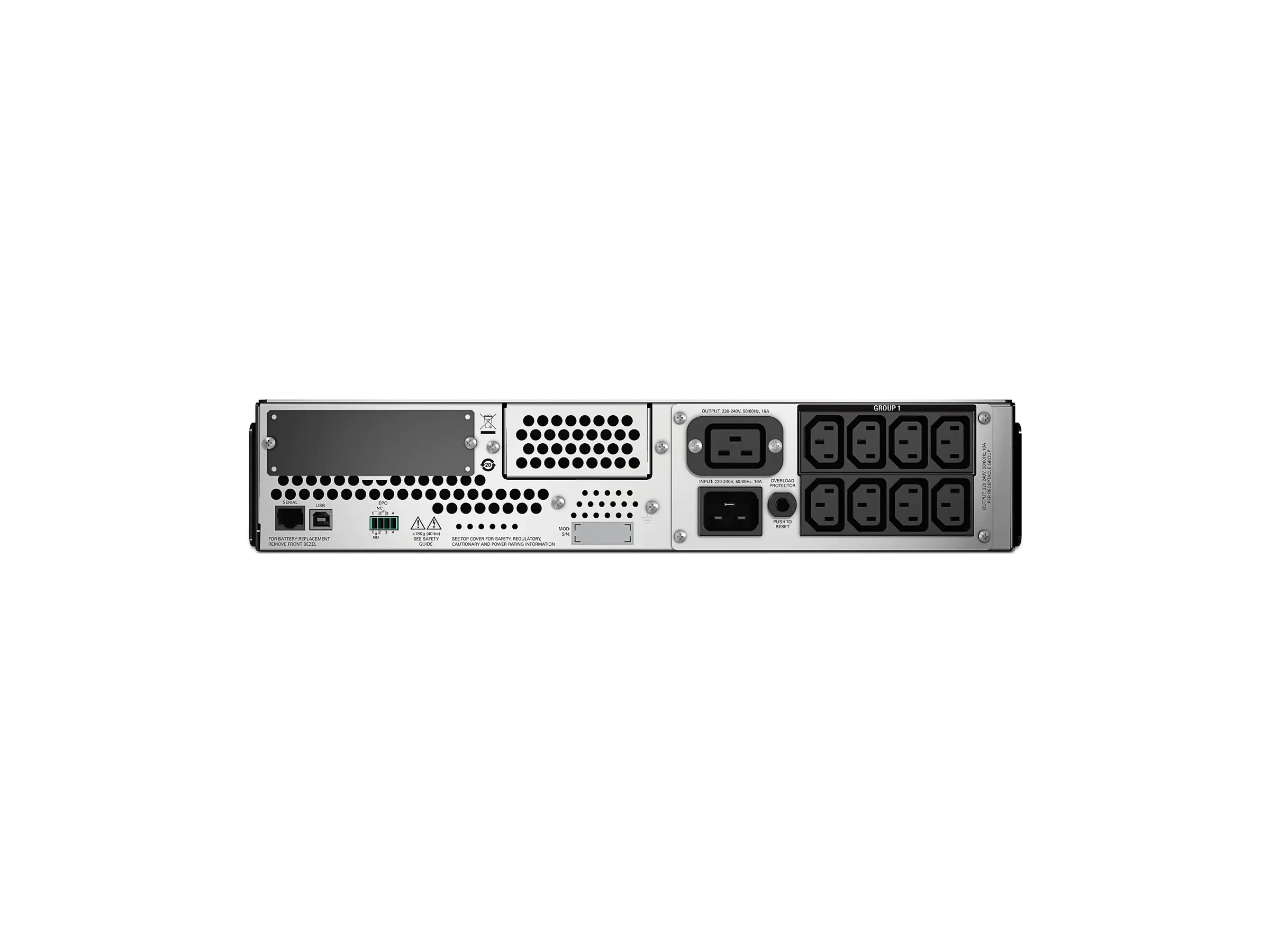 APC Smart-UPS 3000 LCD - USV (Rack - einbaufähig) - Wechselstrom 220/230/240 V - 2.7 kW - 3000 VA - RS-232, USB - Ausgangsanschlüsse: 9 - 2U - für P/N: AR3003, AR3003SP, AR3006, AR3006SP, AR3103, AR3103SP, AR3106, AR3106SP, AR3357X674