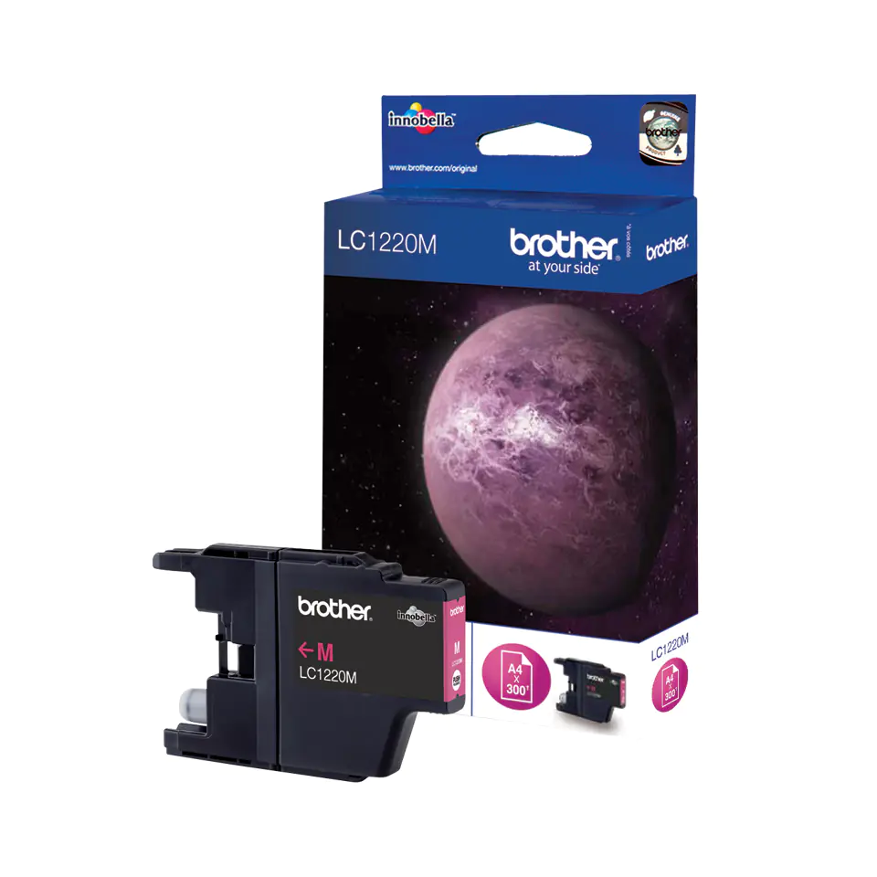Brother LC1220M - Magenta - Original - Tintenpatrone - für Brother DCP-J525, DCP-J725, DCP-J925, MFC-J430, MFC-J625, MFC-J825; MyMio MFC-J825 Brother LC1220M - Magenta - Original - Tintenpatrone - für Brother DCP-J525, DCP-J725, DCP-J925, MFC-J430, MFC-J625, MFC-J825; MyMio MFC-J825