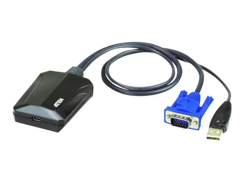ATEN CV211 Laptop USB Console Adapter - KVM-Switch - 1 x KVM port(s) - 1 lokaler Benutzer - Desktop