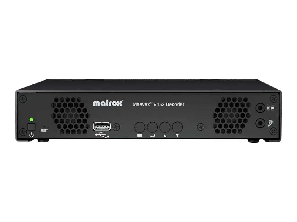 Matrox Maevex 6152 - Audio/Video Over-IP-Decoder MVX-D6152-4