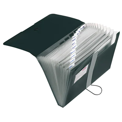 Herlitz Fächermappe easy orga to go 11208394 A4 12Fächer PP schwarz Herlitz Fächermappe easy orga to go 11208394 A4 12Fächer PP schwarz