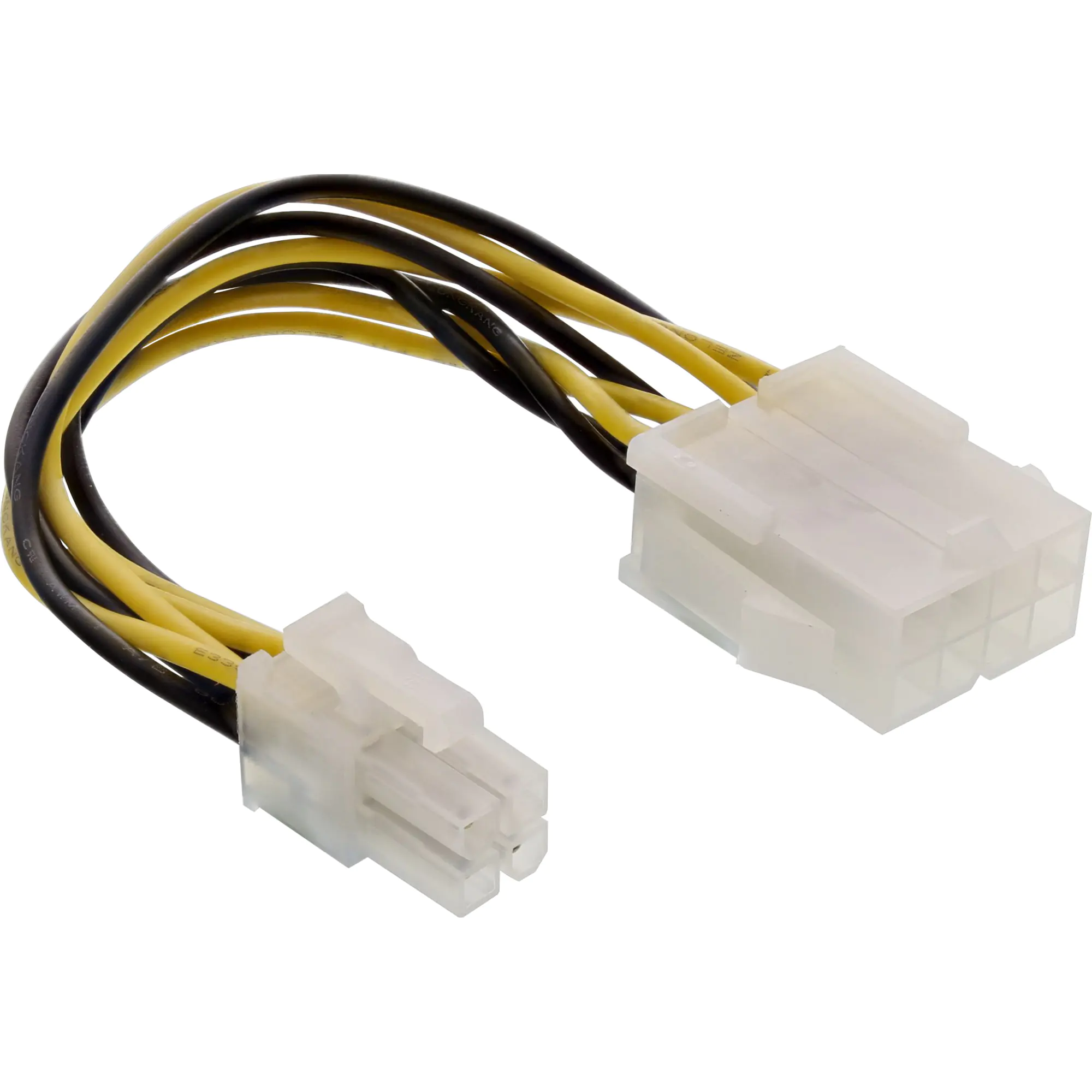 InLine Stromadapter intern - 8pol ATX2.0 Netzteil (EPS) zu 4pol ATX1.3 Mainboard 26633A