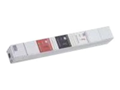 Bachmann Inline PDU Basic - Überspannungsschutz (Rack - einbaufähig) - Wechselstrom 400 V - 3 Phasen - 1U - 1 m Schnur Bachmann Inline PDU Basic - Überspannungsschutz (Rack - einbaufähig) - Wechselstrom 400 V - 3 Phasen - 1U - 1 m Schnur