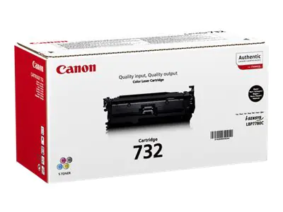 Canon 732 BK - Schwarz - original - Tonerpatrone 6263B002