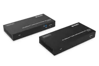DIGITUS 4K HDBaseT DS-55522 - Sender und Empfänger - Video/Audio/USB-Verlängerungskabel - HDBaseT - über CAT 6a/7/8 - bis zu 150 m DIGITUS 4K HDBaseT DS-55522 - Sender und Empfänger - Video/Audio/USB-Verlängerungskabel - HDBaseT - über CAT 6a/7/8 - bis zu 150 m
