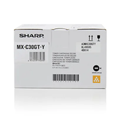 Sharp MXC30GTY - Gelb - Original - Tonerpatrone - für Sharp MX-C250F, MX-C300W, MX-C301W Sharp MXC30GTY - Gelb - Original - Tonerpatrone - für Sharp MX-C250F, MX-C300W, MX-C301W