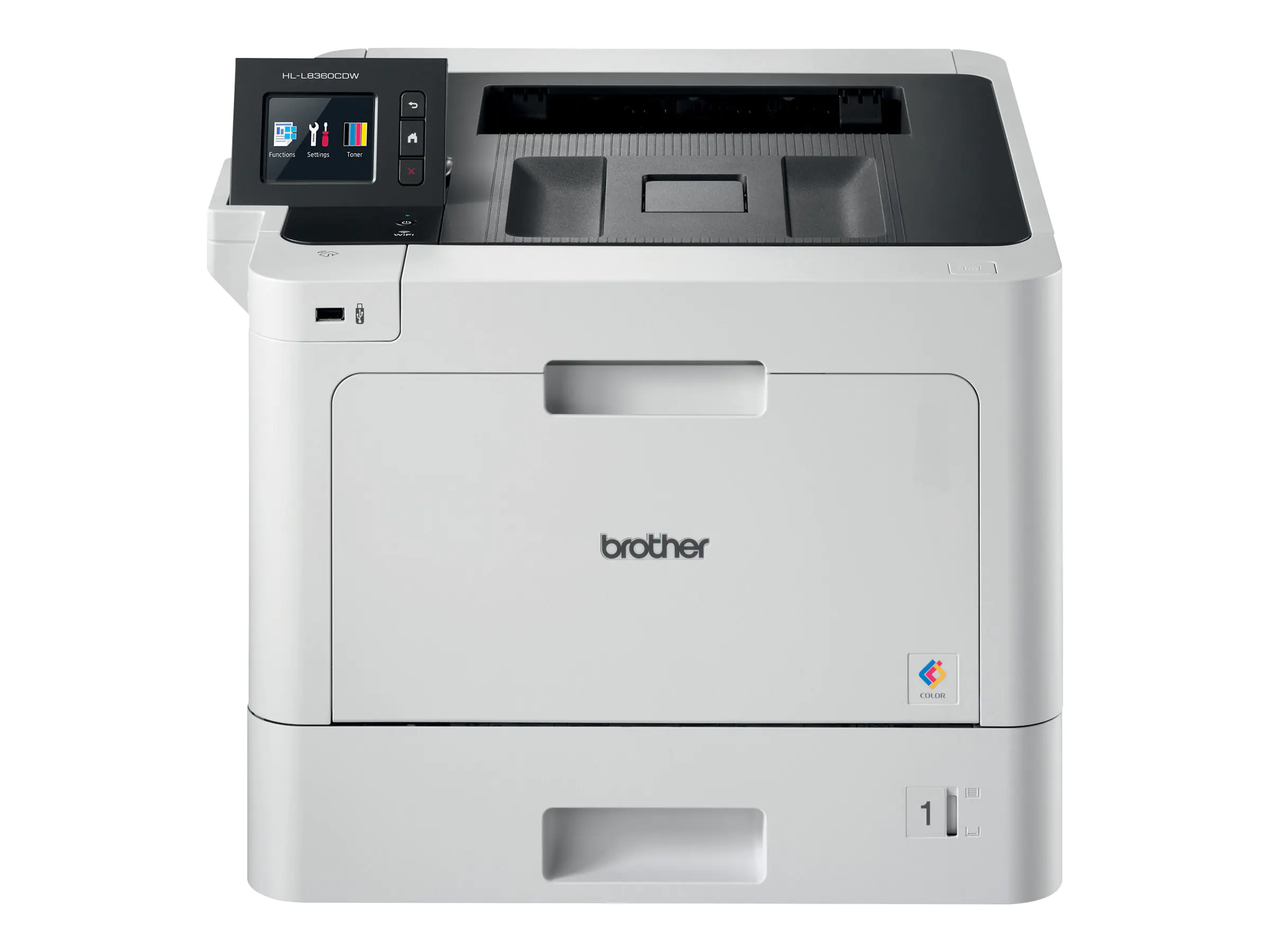 Brother HL-L8360CDW - Drucker - Farbe - Duplex - Laser - A4/Legal - 2400 x 600 dpi - bis zu 31 Seiten/Min. (einfarbig)/ bis zu 31 Seiten/Min. (Farbe) - Kapazität: 300 Blätter - USB 2.0, Gigabit LAN, Wi-Fi(n), USB-Host, NFC mit Brother PRINT AirBag für 400 Brother HL-L8360CDW - Drucker - Farbe - Duplex - Laser - A4/Legal - 2400 x 600 dpi - bis zu 31 Seiten/Min. (einfarbig)/ bis zu 31 Seiten/Min. (Farbe) - Kapazität: 300 Blätter - USB 2.0, Gigabit LAN, Wi-Fi(n), USB-Host, NFC mit Brother PRINT AirBag für 400