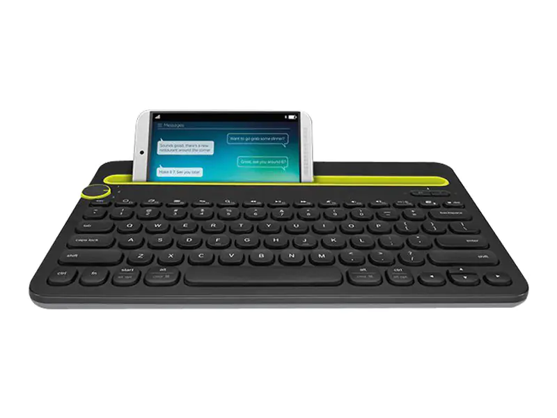 Logitech Multi-Device K480 - Tastatur - kabellos - Bluetooth - Deutsch - Schwarz Logitech Multi-Device K480 - Tastatur - kabellos - Bluetooth - Deutsch - Schwarz