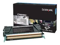 Lexmark - Hohe Ergiebigkeit - Schwarz - original - Tonerpatrone LCCP, LRP - für Lexmark C746dn, C746dtn, C746n, C748de, C748dte, C748e, CS748de
