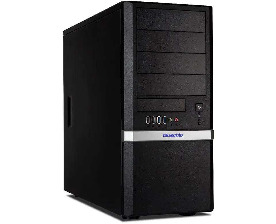 bluechip BUSINESSline T7400 AMD Ryzen™ 7 7700X Prozessor / bis zu 5.40 GHz, Windows 11 Pro, AMD X870, 16 GB DDR5, 1 TB NVMe SSD, 2,5 Gb/s Ethernet, GeForce RTX™ 5060 Ti 8GB Overclocked Dual Fan DLSS 4, built-to-order 556611