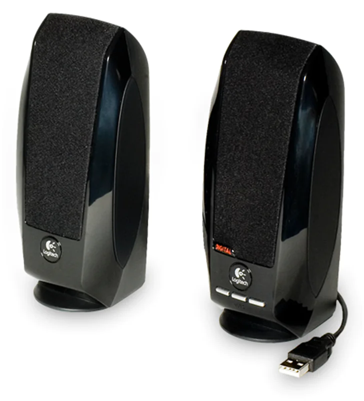 Logitech S150 Digital USB - Lautsprecher - für PC - USB - 1.2 Watt (Gesamt) - Schwarz Logitech S150 Digital USB - Lautsprecher - für PC - USB - 1.2 Watt (Gesamt) - Schwarz