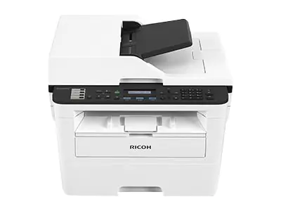 Ricoh SP 230SFNw - Multifunktionsdrucker - s/w - Laser - A4 (Medien) - bis zu 30 Seiten/Min. (Drucken) - 251 Blatt - 33.6 Kbps - USB 2.0, LAN, Wi-Fi(n)