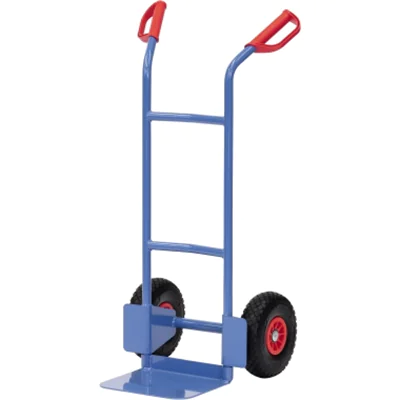Fetra Sackkarre 57 x 115 cm (B x H) 200kg Stahl blau/rot/schwarz