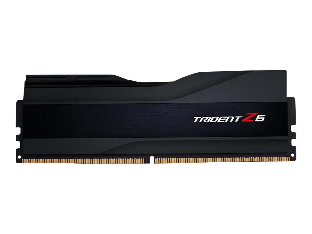 G.Skill Trident Z5 - DDR5 - Kit - 32 GB: 2 x 16 GB - DIMM 288-PIN - 6000 MHz / PC5-48000 - CL40 - 1.35 V - ungepuffert - non-ECC - mattschwarz