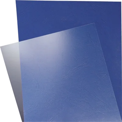 Leitz Deckblatt 33681 PVC 180mic tr 100 St./Pack.