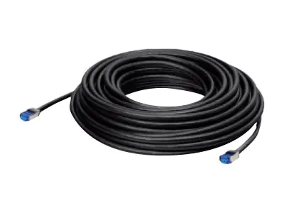 LANCOM - Netzwerkkabel - RJ-45 (M) zu RJ-45 (M) - 30 m - 6.5 mm - S/FTP - CAT 6a - im Freien - Schwarz