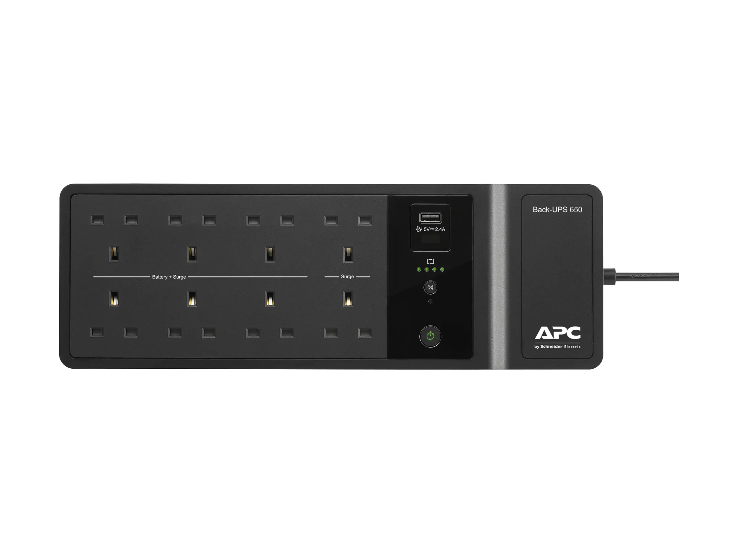 APC Back-UPS BE650G2-UK - USV - Wechselstrom