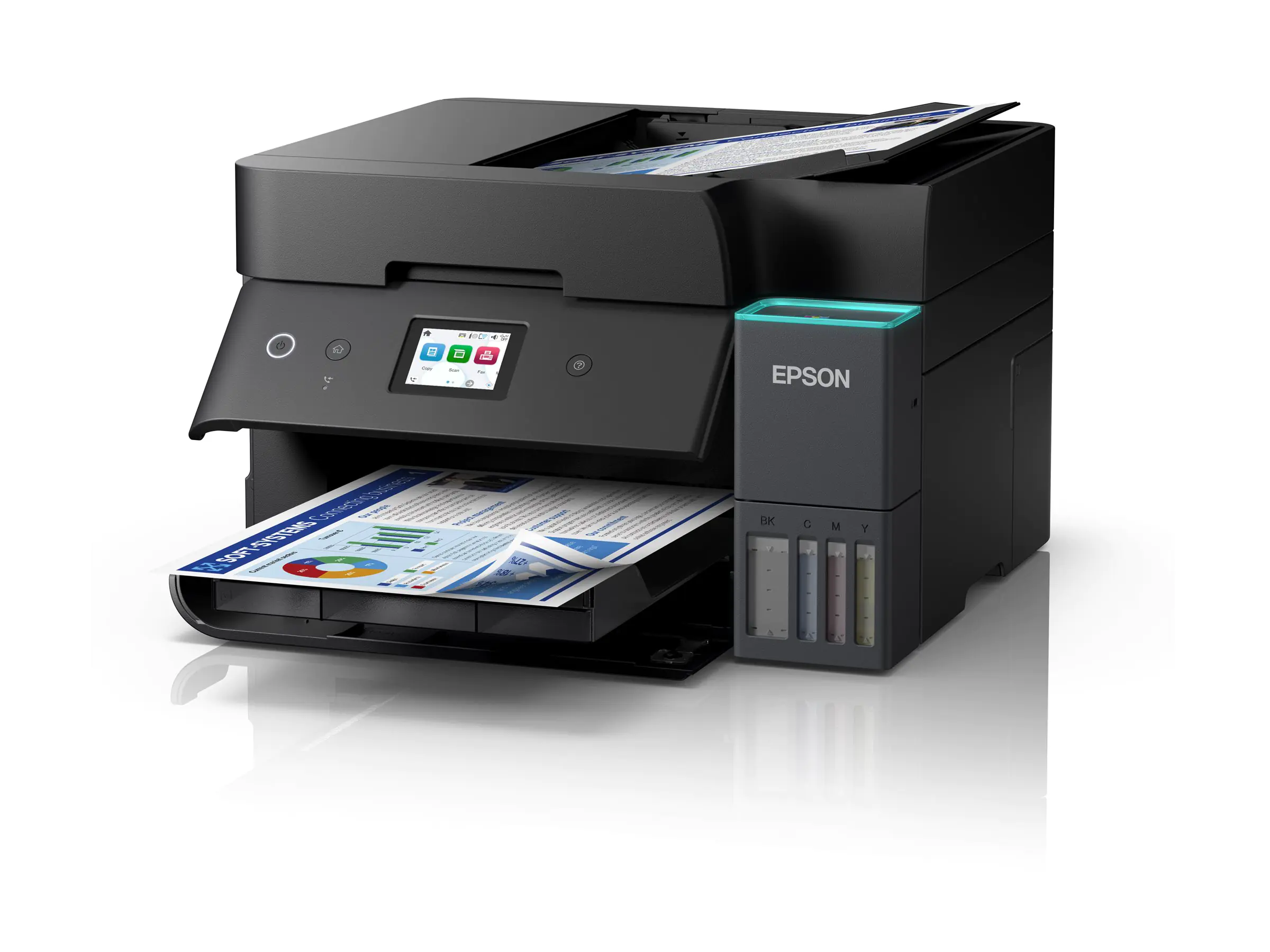 Epson EcoTank ET-4950 - Multifunktionsdrucker - Farbe - Tintenstrahl - ITS - A4/Letter (Medien)