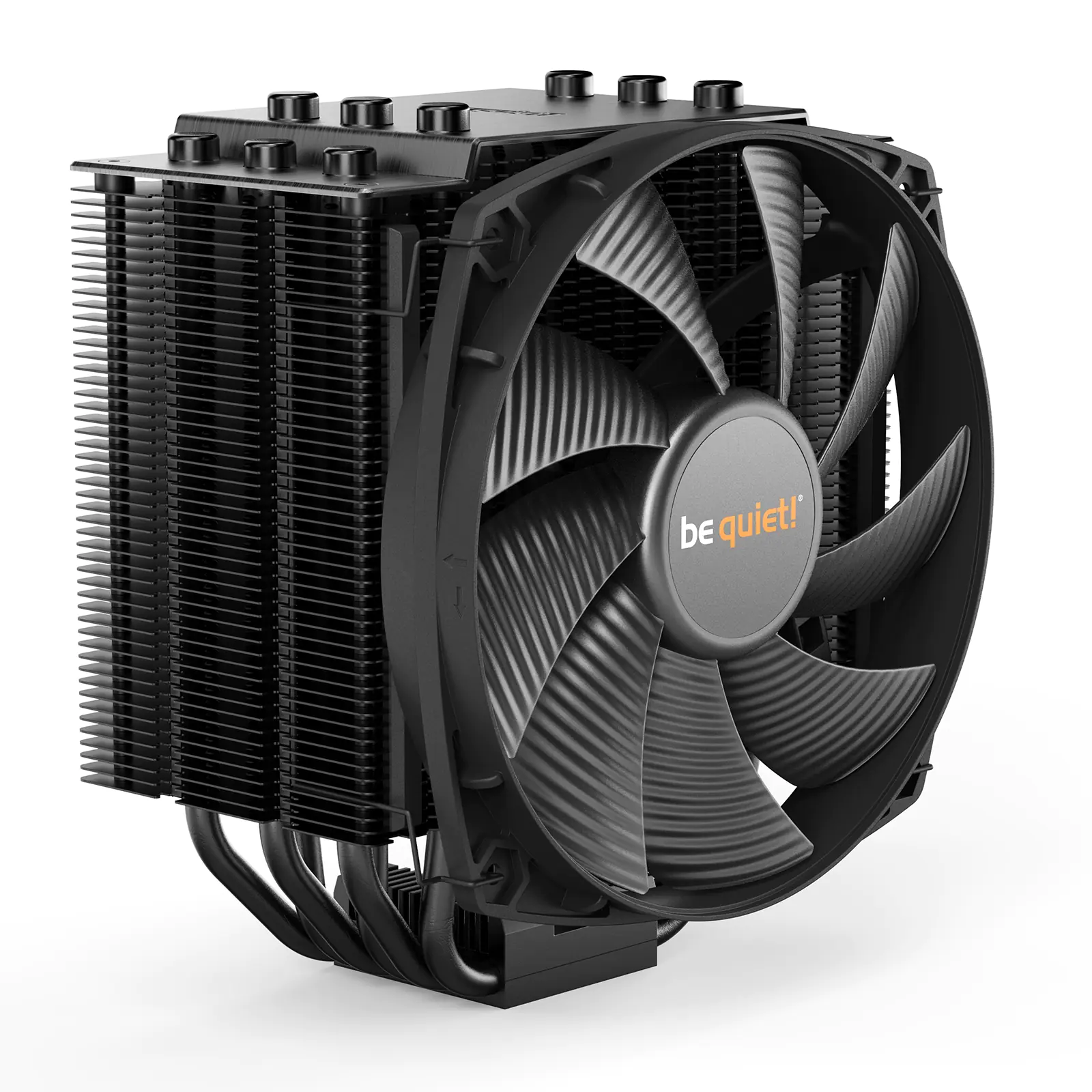 be quiet! Dark Rock 4 - Prozessor-Luftkühler - (für: LGA1150, LGA1151, LGA1155, LGA2011-3 (Square ILM), LGA2066, AM4, LGA1200, LGA1700) - Aluminium - 135 mm - Schwarz