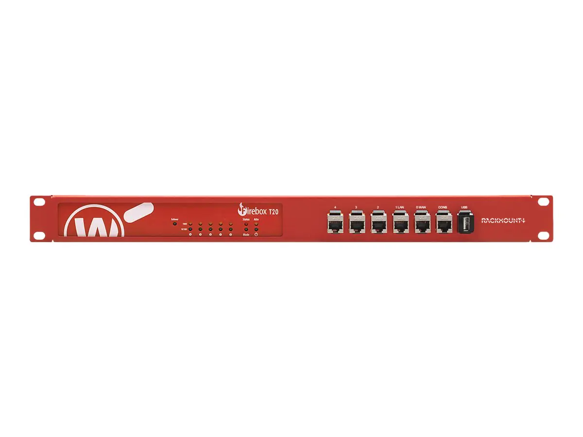 Rackmount.IT RM-WG-T6i - Montagesatz für Netzwerkgeräte - Rack montierbar - WatchGuard Red