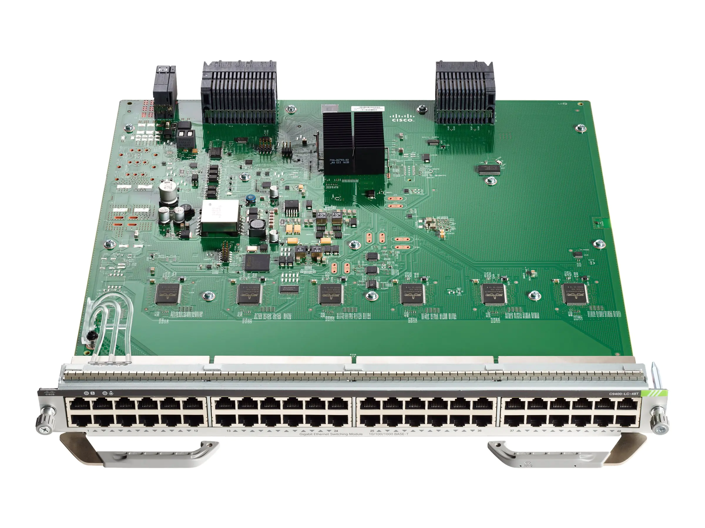 Cisco Catalyst 9400 Series Line Card - Switch - 48 x 10/100/1000 - Plugin-Modul (60 W) C9400-LC-48T=