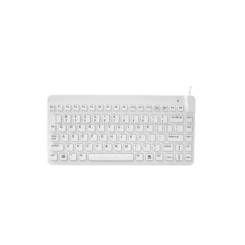 Medizin Tastatur Slim Cool, wasserdichte, desinfizierbare geräuschlose 30cm Premium Tastatur