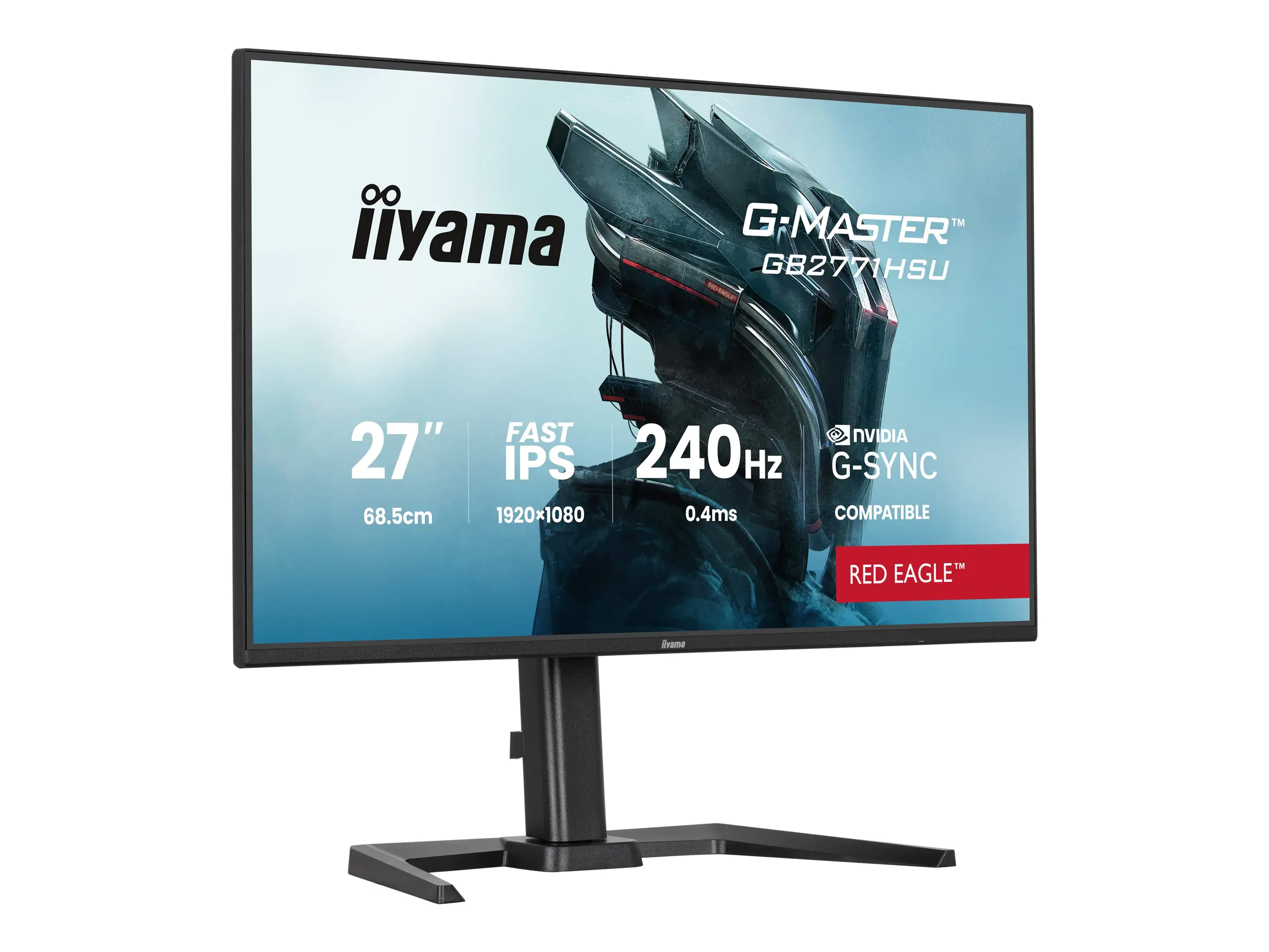 Iiyama G-Master GB2771HSU-B1 27" Fast-IP - Flachbildschirm (TFT/LCD) - 27"