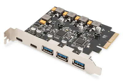 Digitus - Netzwerkadapter - PCIe x2 - USB 3.1 Gen 2