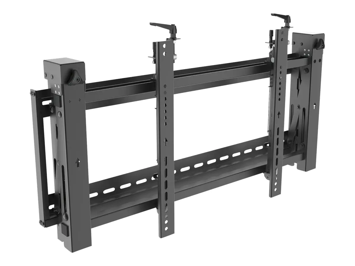 StarTech Video Wandhalterung für 45 - 70 Zoll VESA Displays - Diebstahlsicherung - Stahl - Klammer für Videoleinwand - Aluminium, Stahl - Schwarz - Bildschirmgröße: 114.3-177.8 cm (45"-70") - Wandmontage - für P/N: HDMIPLATE, ST121SHD50, ST12MHDLAN, ST12M