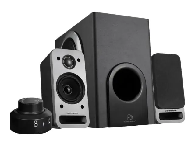 Wavemaster MX 3+ - Lautsprechersystem - für PC - 2.1-Kanal - 60 Watt (Gesamt)