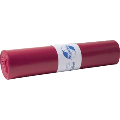 Abfallsack Standard 575x1000mm 70l rot 25 St./Pack. Abfallsack Standard 575x1000mm 70l rot 25 St./Pack.