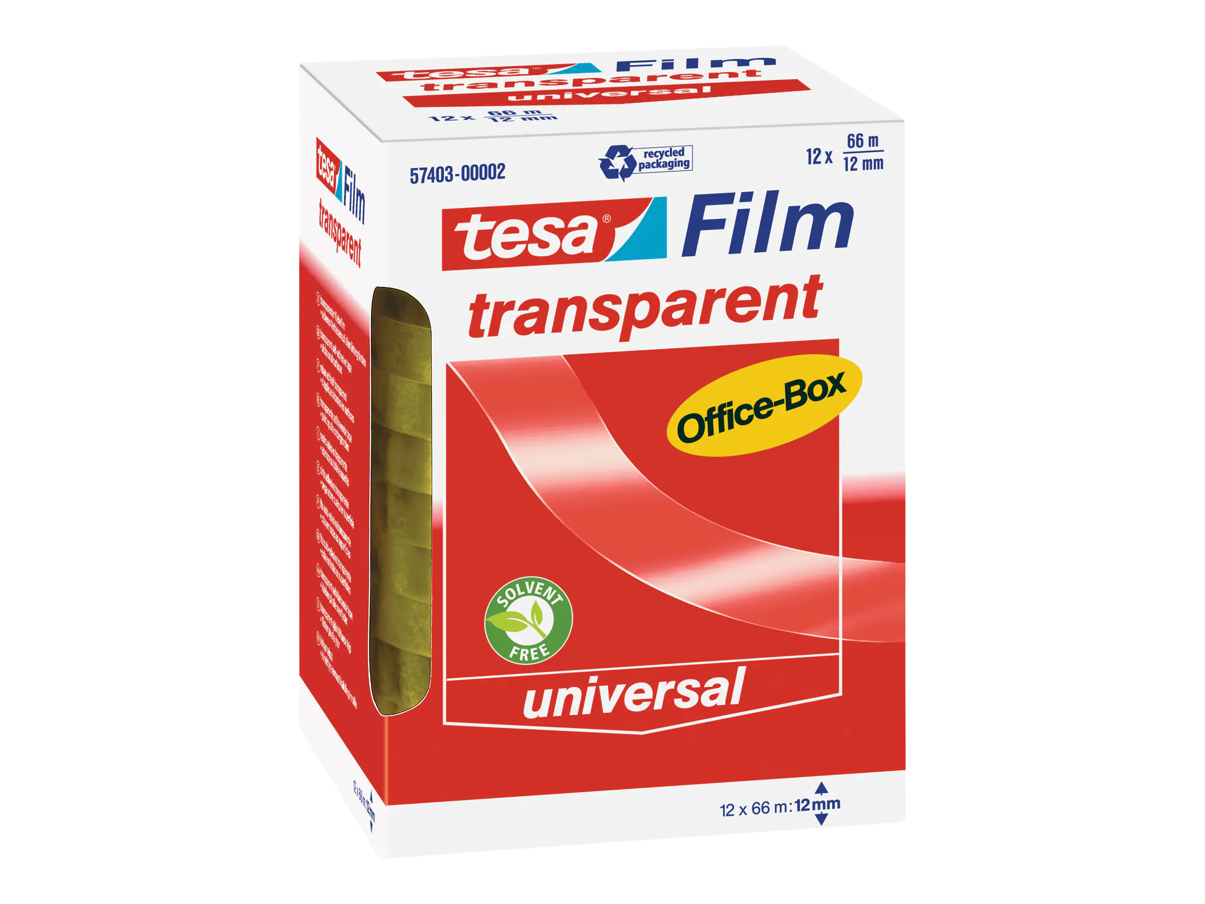 tesa Klebefilm tesafilm 57403-00002 12mmx66m tr 12 St./Pack.