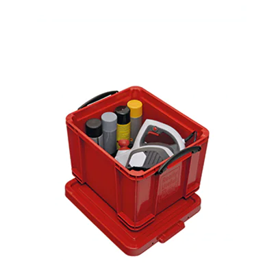 Really Useful Aufbewahrungsbox 35.0 l - 48.0 x 39.0 31.0 cm rot 35RCB
