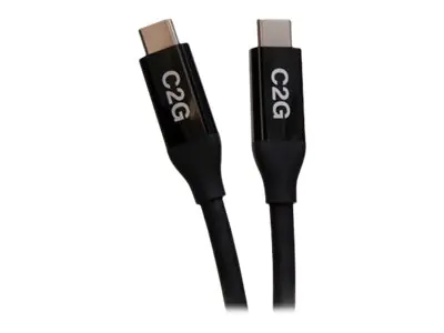 C2G 3.3ft (1m) USB-C Male to USB-C Male Cable (20V 5A)