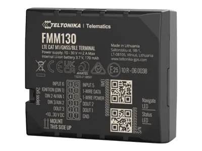 Teltonika FMM130 - GPS/GLONASS/GALILEO/BeiDou/QZSS