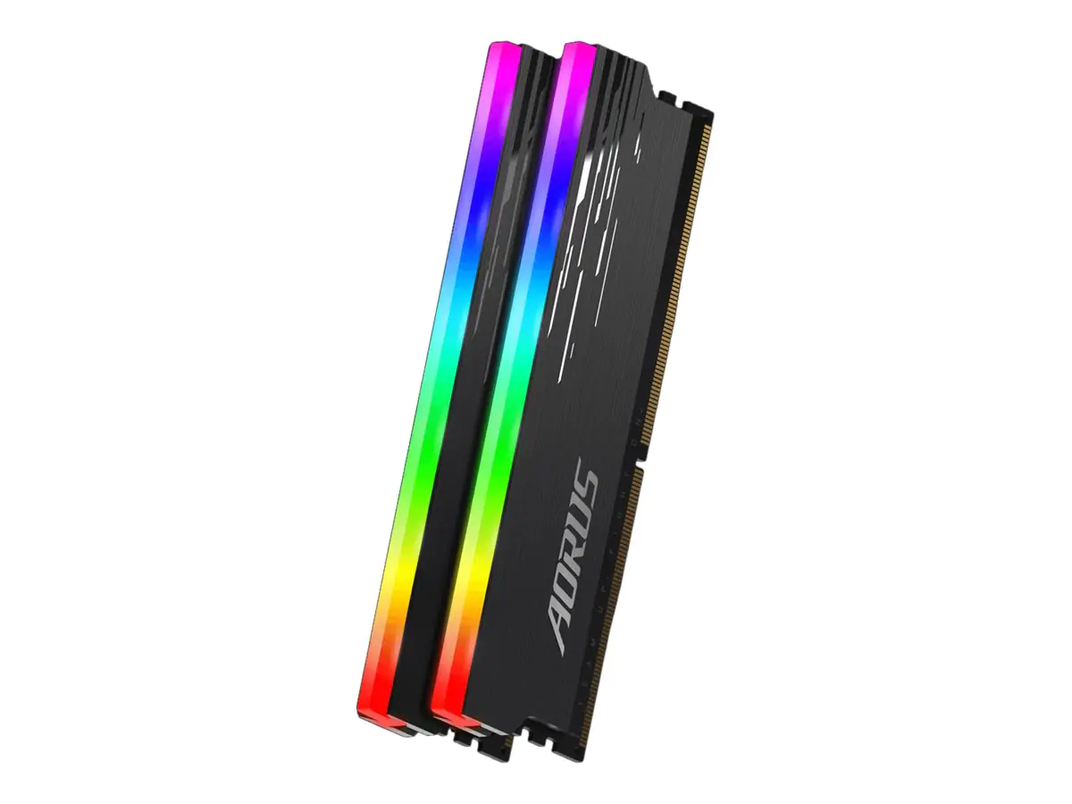 AORUS RGB - DDR4 - Kit - 16 GB: 2 x 8 GB - DIMM 288-PIN - 3333 MHz / PC4-26600 - CL18 - 1.35 V - ungepuffert - non-ECC - Grau